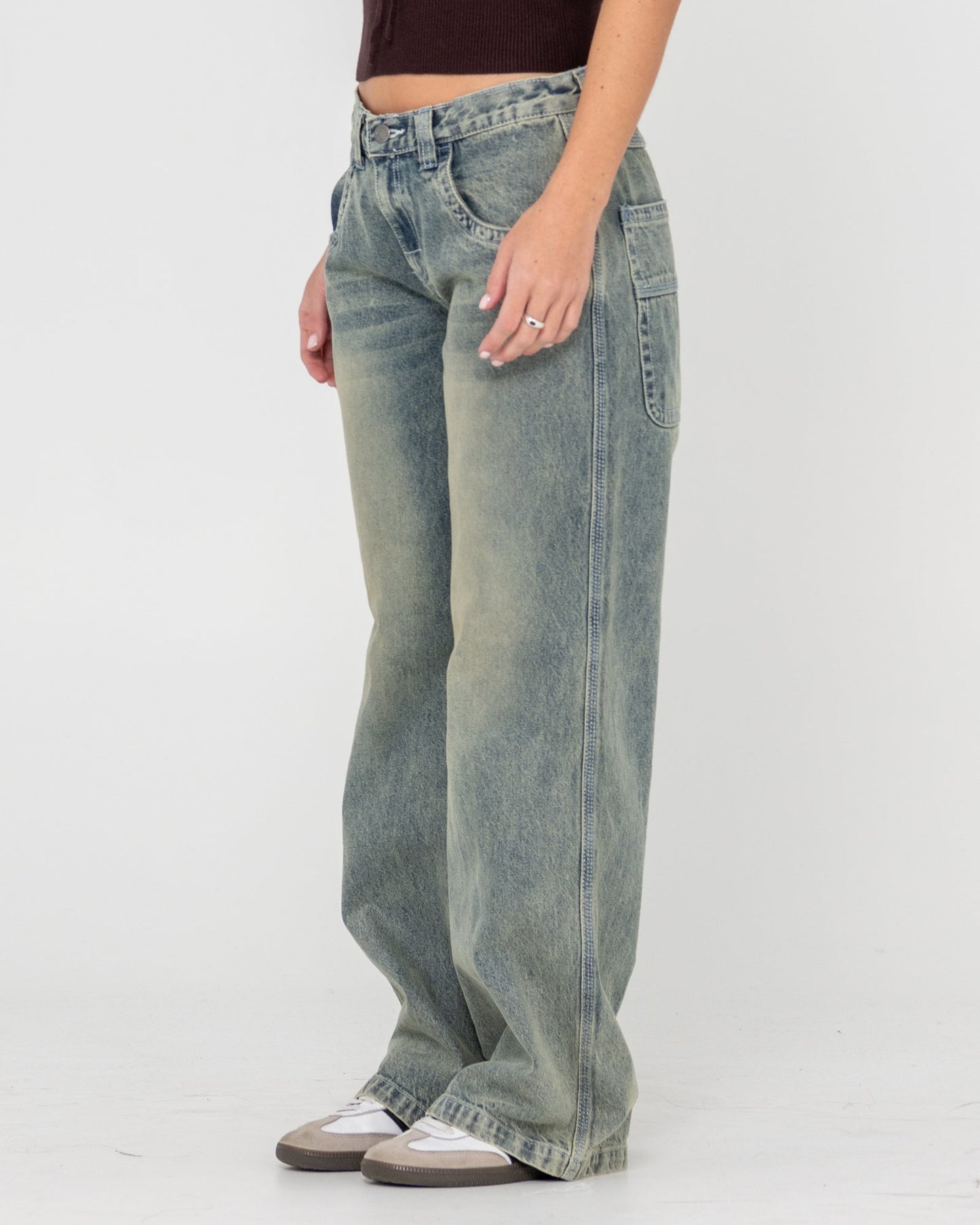 Rusty Flip Mommy Low Rise tapeless denim jean – Love waves