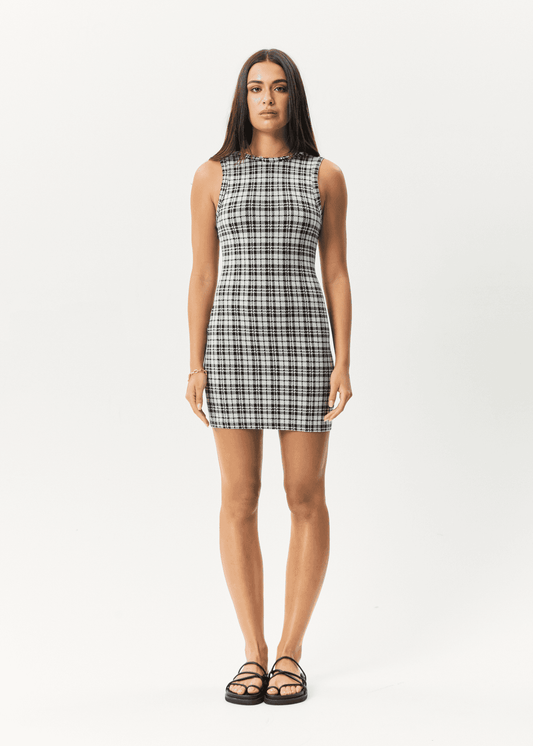 AFENDS Blair Mini Dress - Black / White