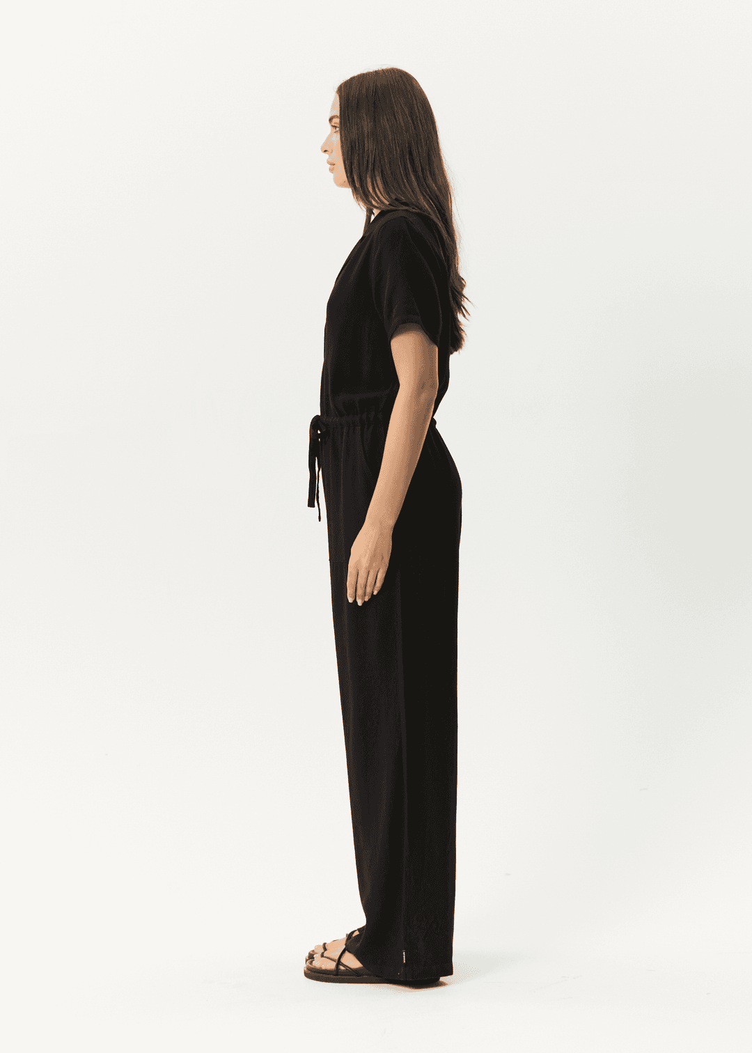 AFENDS Mason Relaxed Jumpsuit - Black