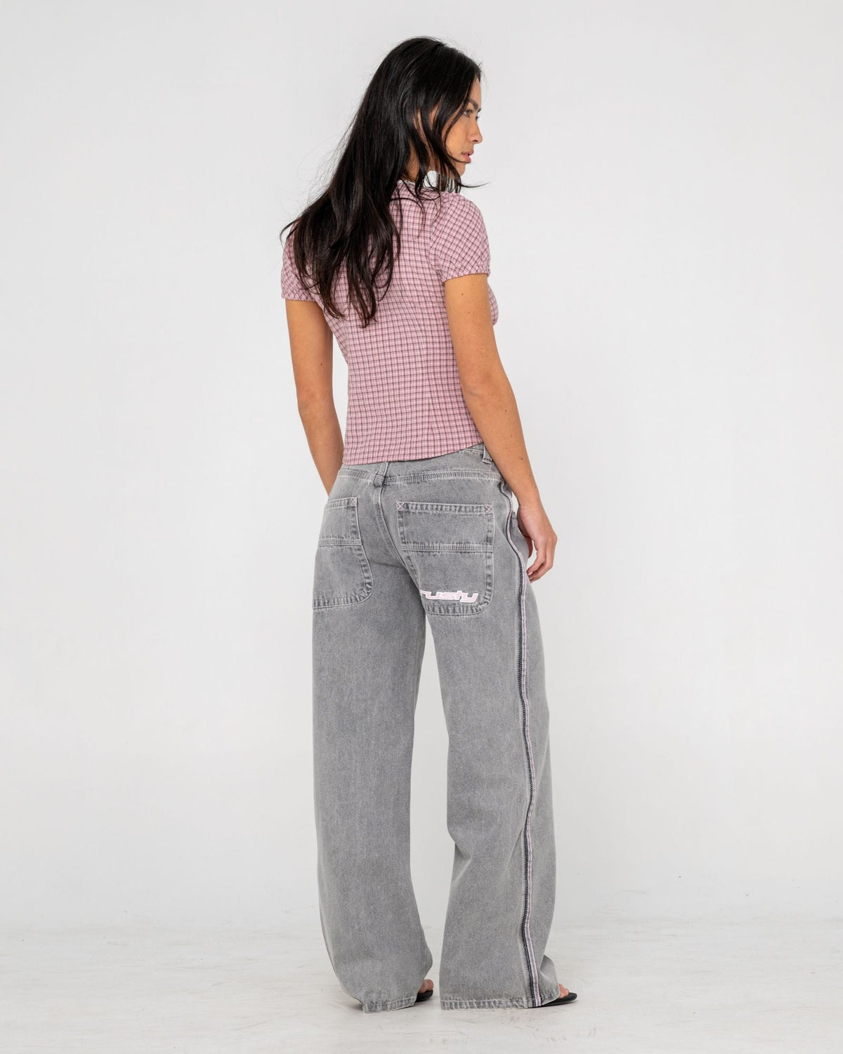 Flip Mommy Low Rise Baggy Jean
