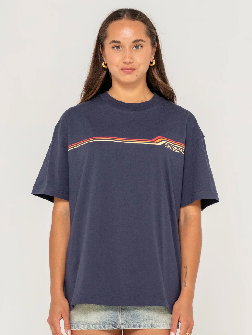 Rusty Wave Rider 2.0 oversize tee