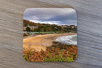 Dan Santillo Wooden Coaster - Gower