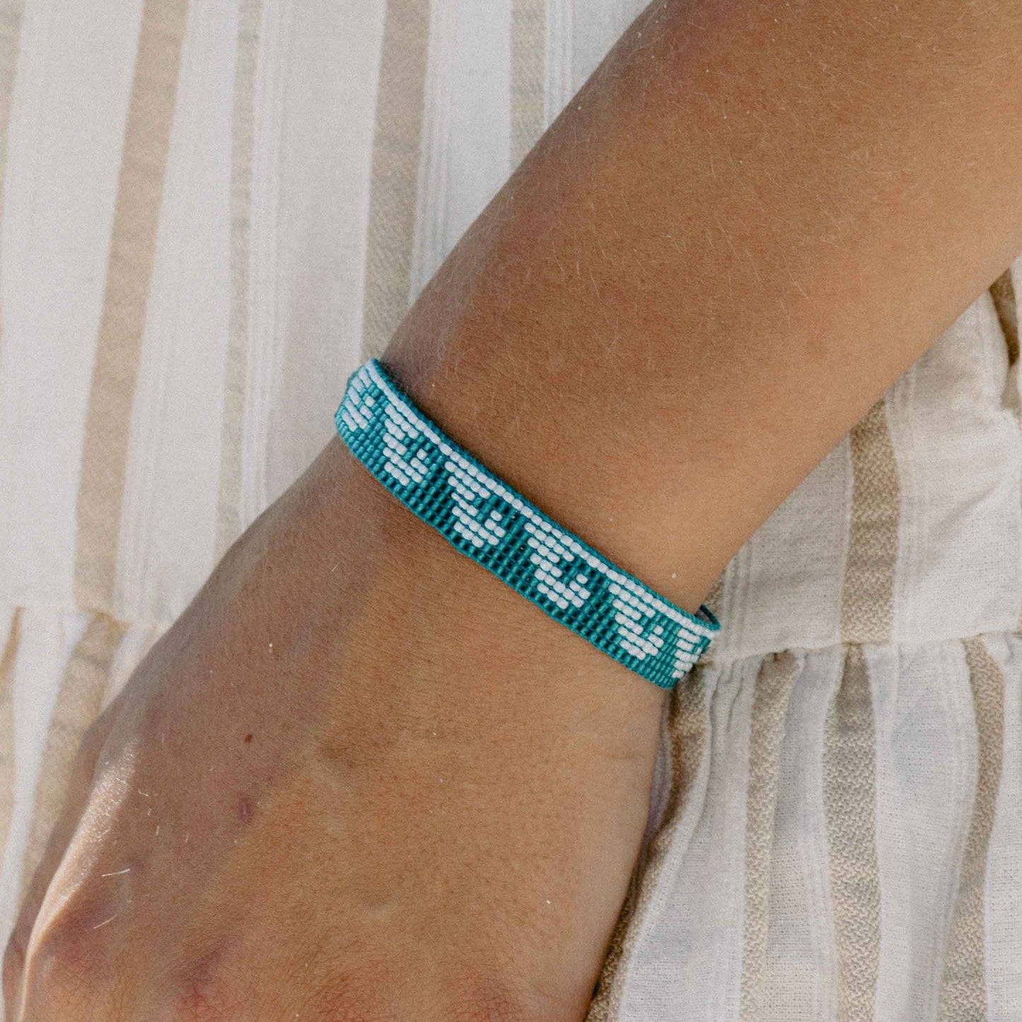 Melayang Wave Beaded Bracelet