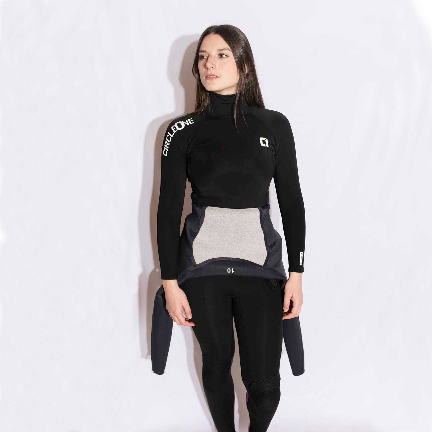 Women Long Sleeve Thermal Rash Vest for Cold Water Performance