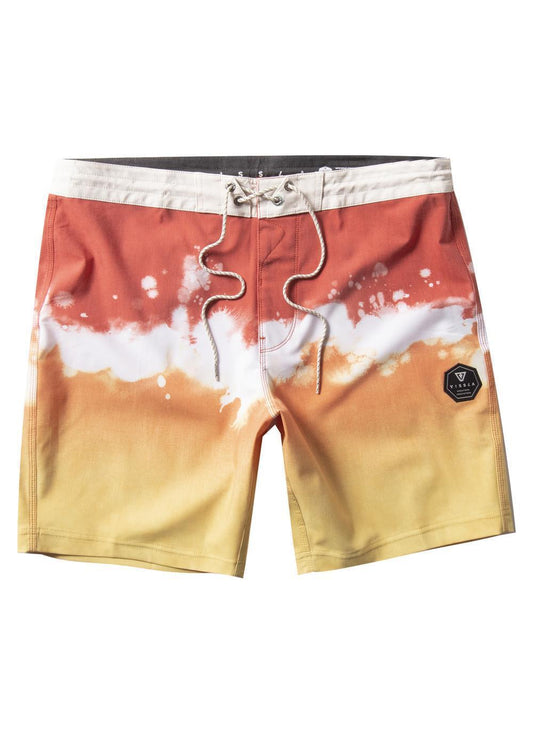 Vissla Drop Out 17.5" Boardshort - Sunrise design