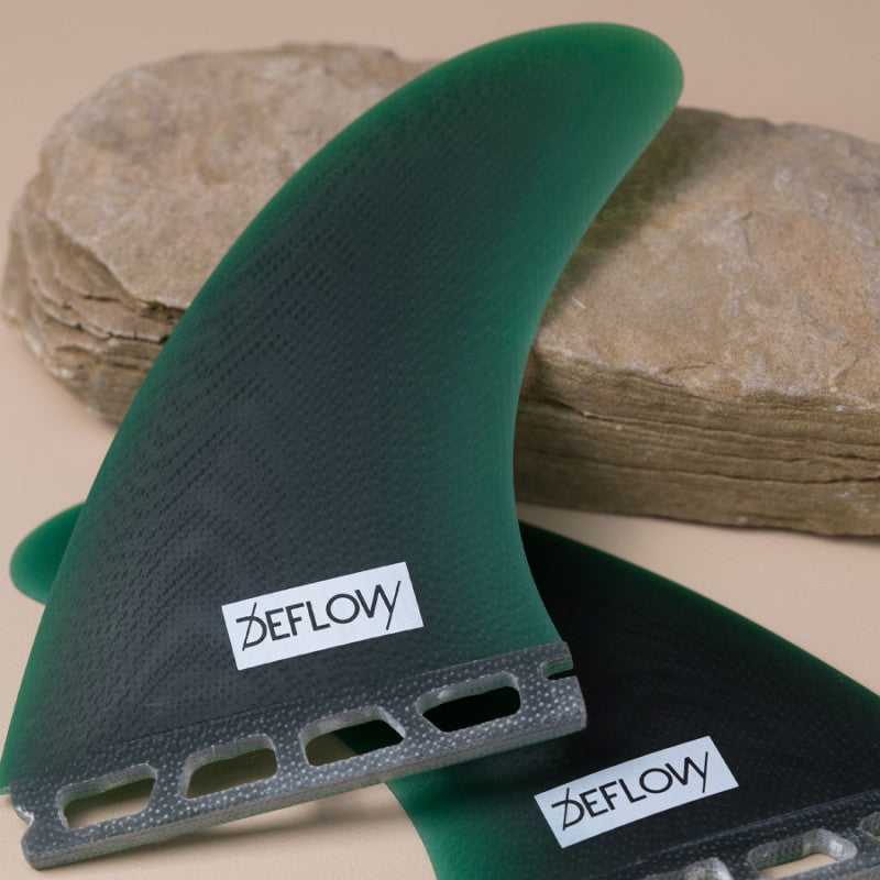 Deflow Arin twin fins -Green - FUT