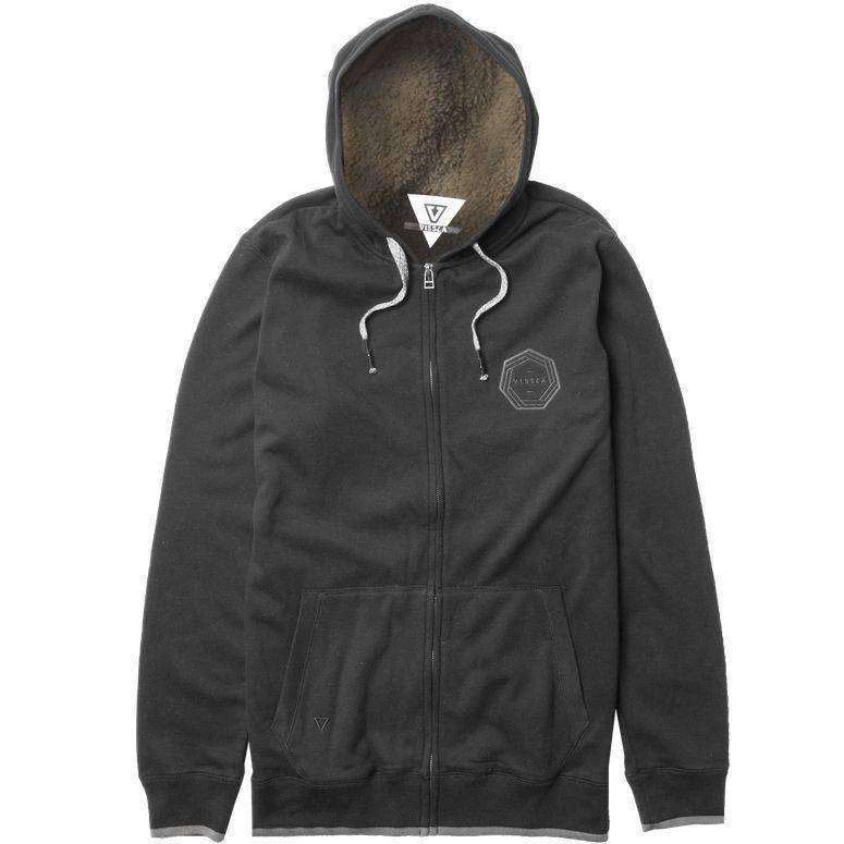 Vissla Vanthrayx zip hood - Black