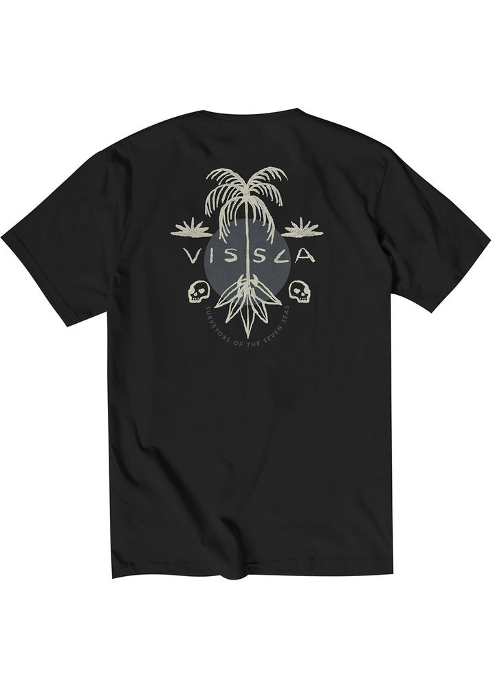 Vissla Above And Below Organic Tee - Phantom