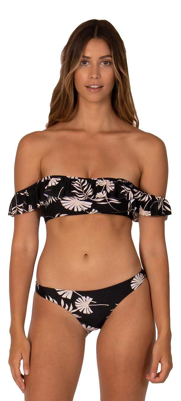 Sisstrevolution Annabelle bandeau bikini - Black