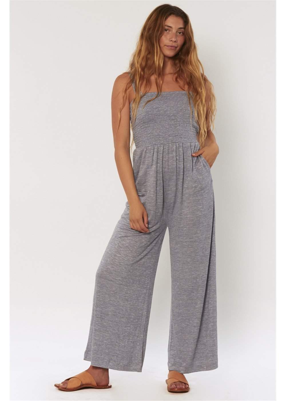 Sisstrevolution Miles S/L Knit Jumpsuit