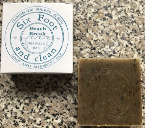 Six Foot and Clean - Beach Break Soap Bar