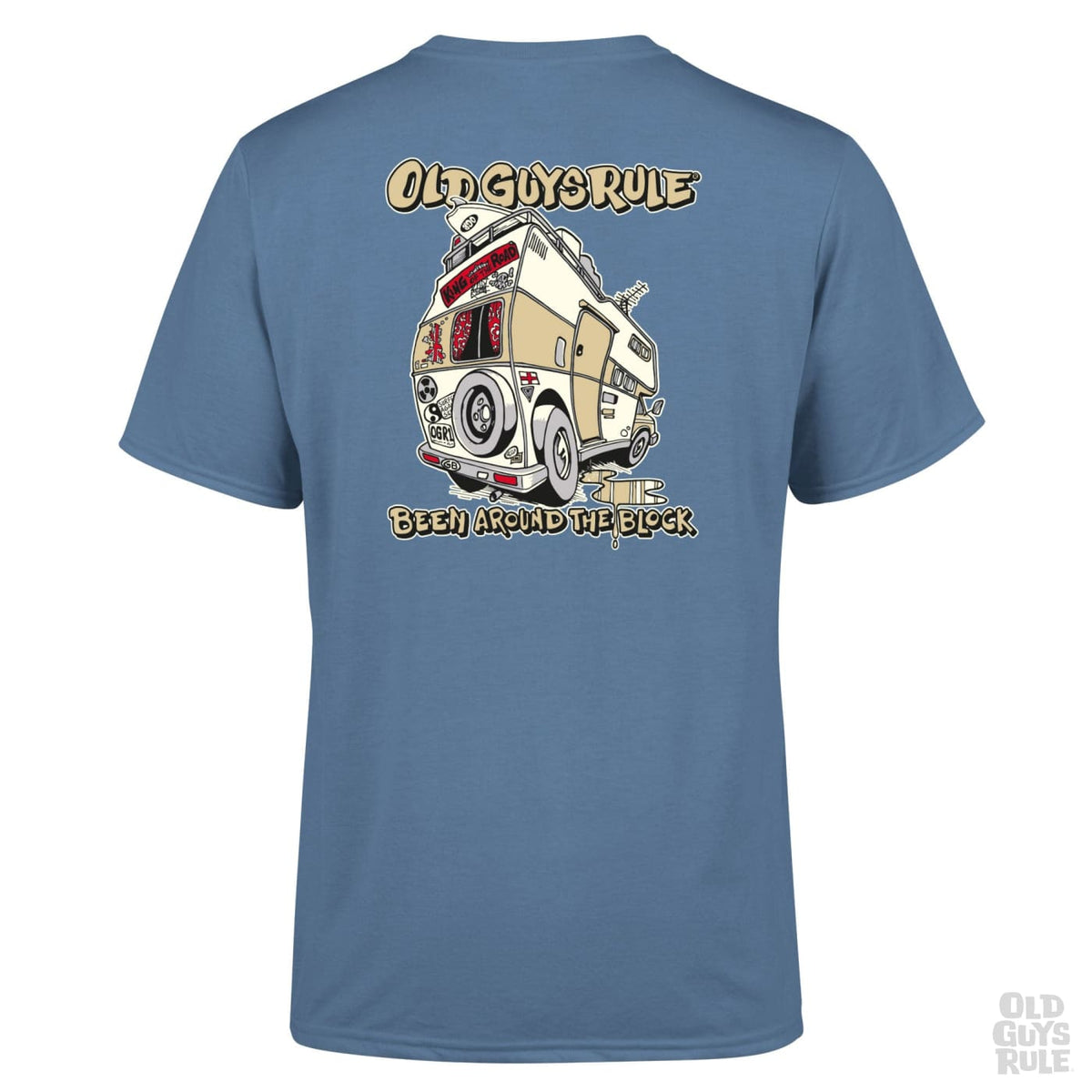 Old Guys Rule 'Been Around The Block III' T-Shirt