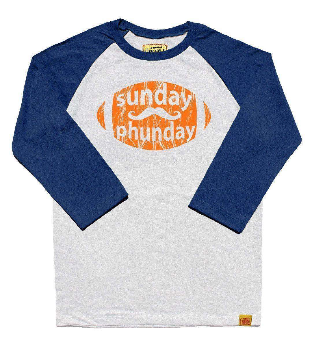 Team Phun Sunday phunday raglan tee - grey