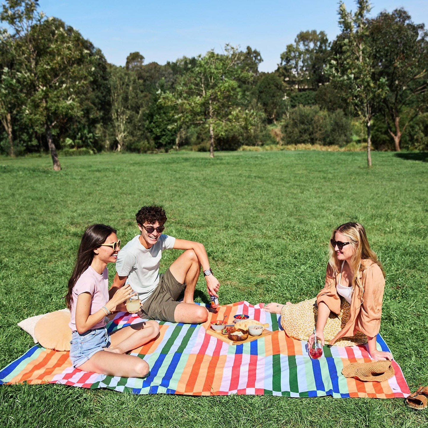 Large Picnic Blanket Waterproof - Dock & Bay