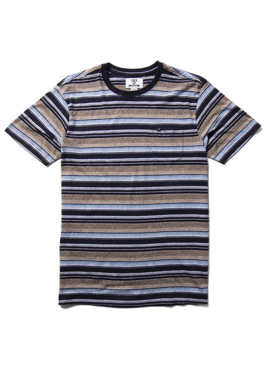 VIssla Sandpiper SS PKT Tee - Black Heather