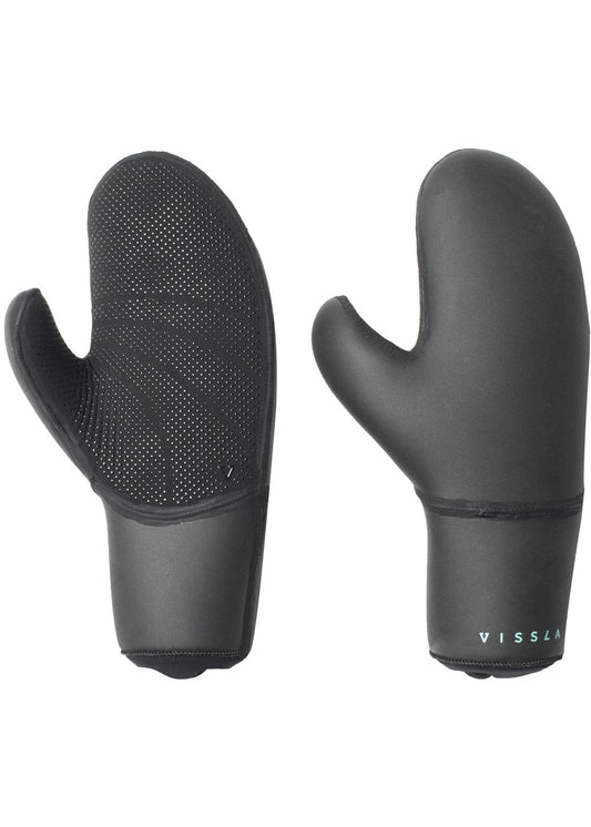 Vissla 7 Seas 7mm wetsuit mitten, black neoprene