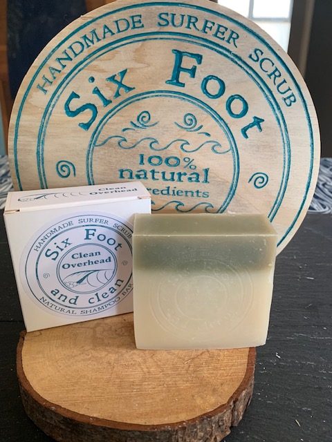 Six Foot & Clean Clean Overhead Shampoo Bar