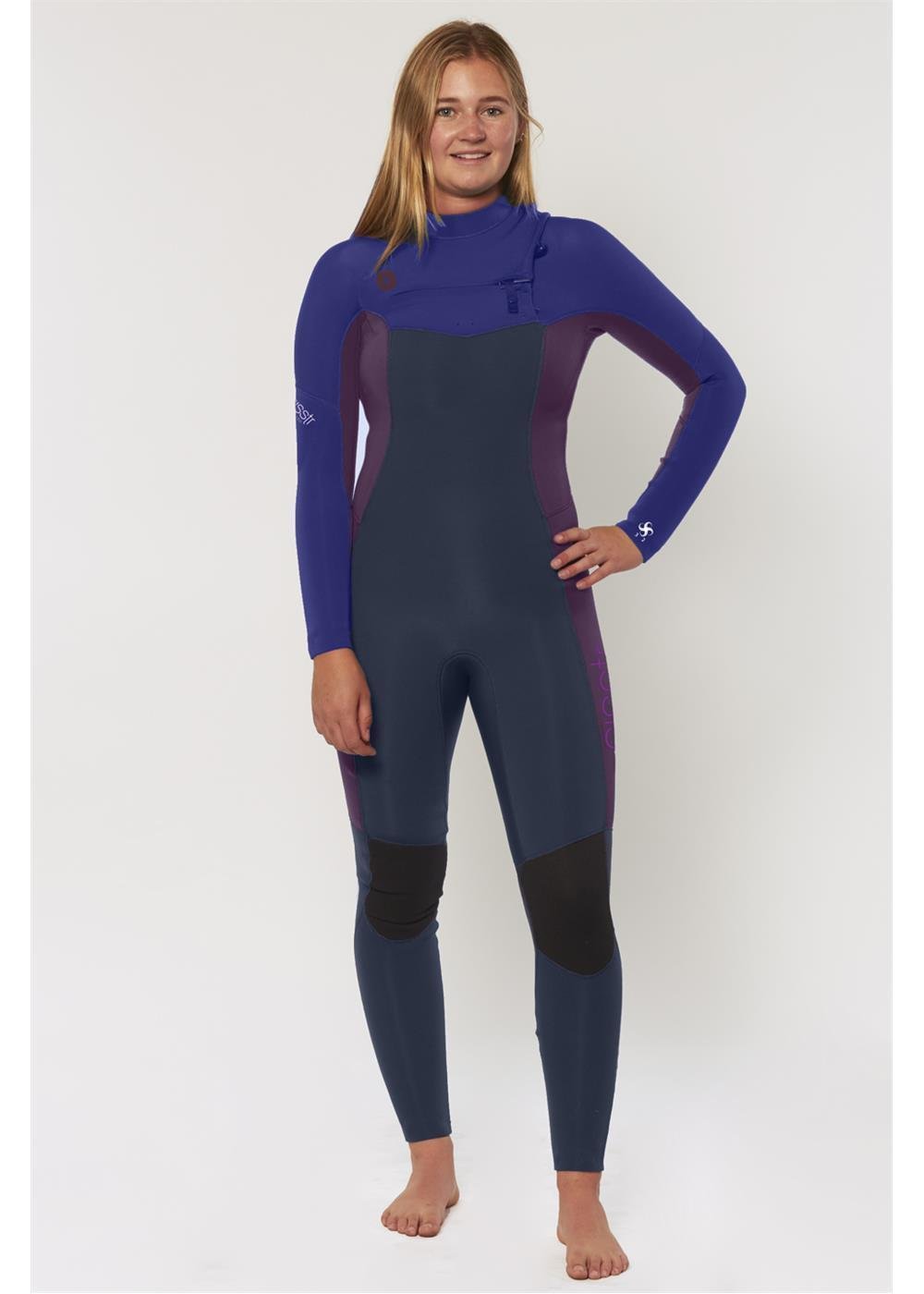 Sisstr 7 seas 4/3 chest zip wetsuit