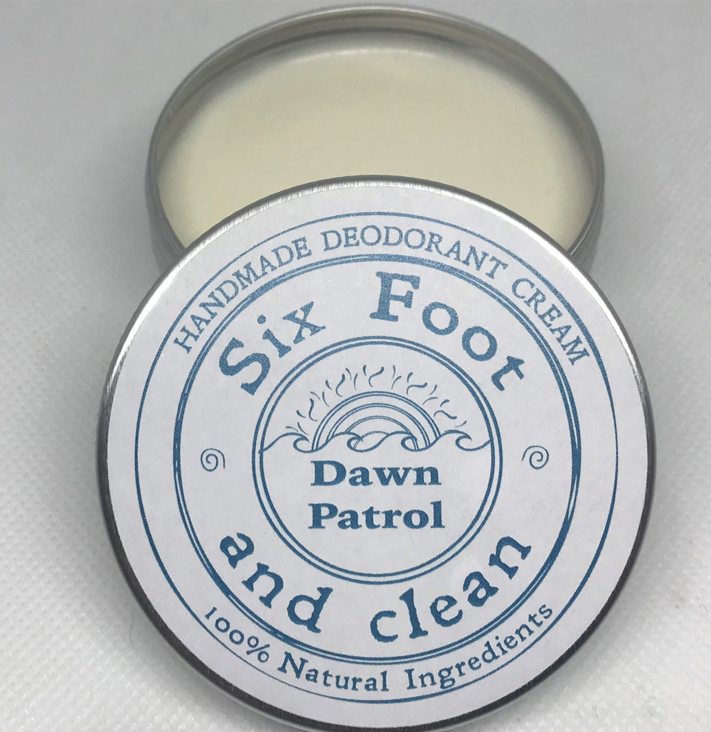 Six Foot & Clean Dawn Patrol Natural Deodorant Cream