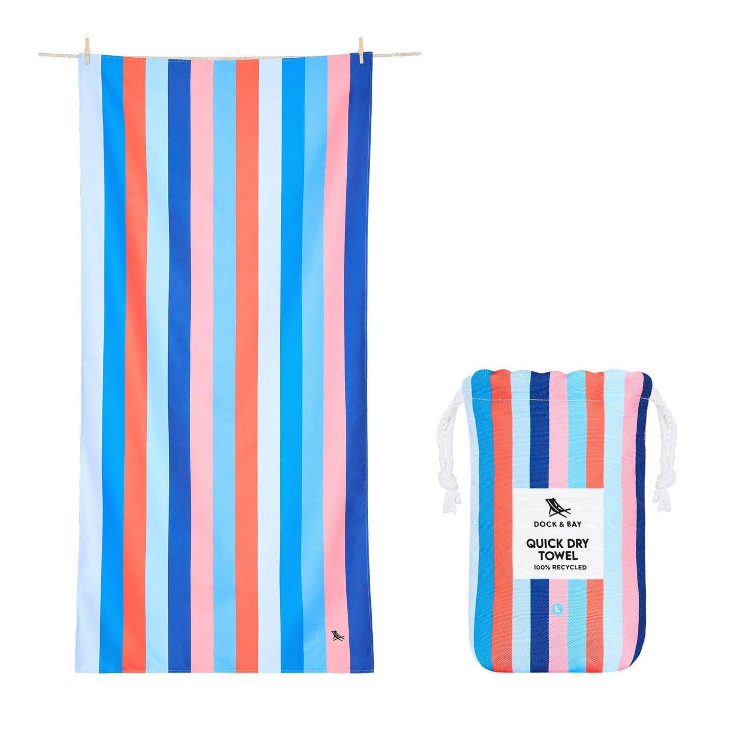 Quick Dry Beach Towel - XL Ocean Pavilion