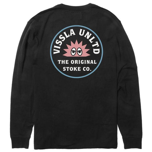 Vissla Wake Up Call LS Pocket Tee - Phantom