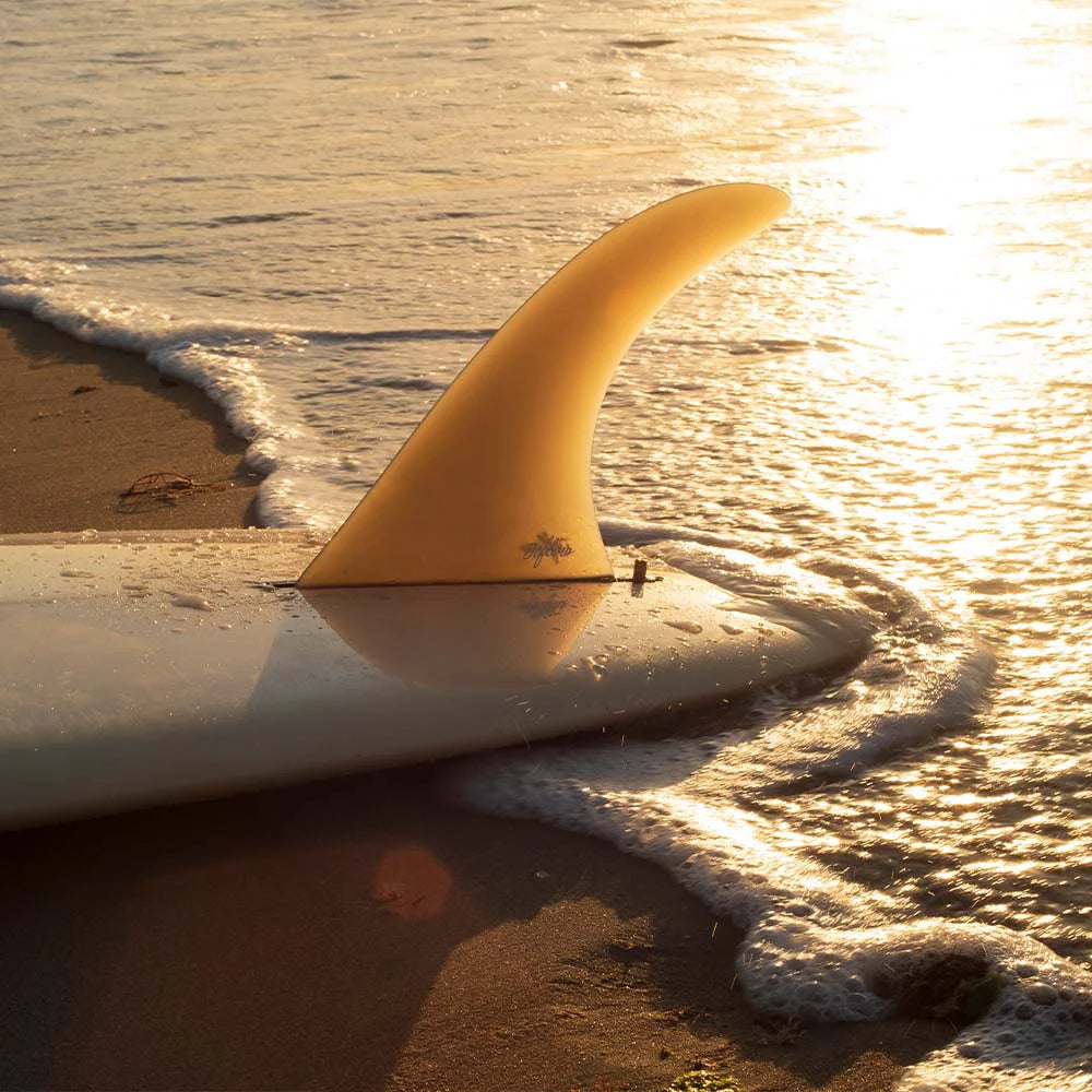 Deflow Cream longboard fin  - grey