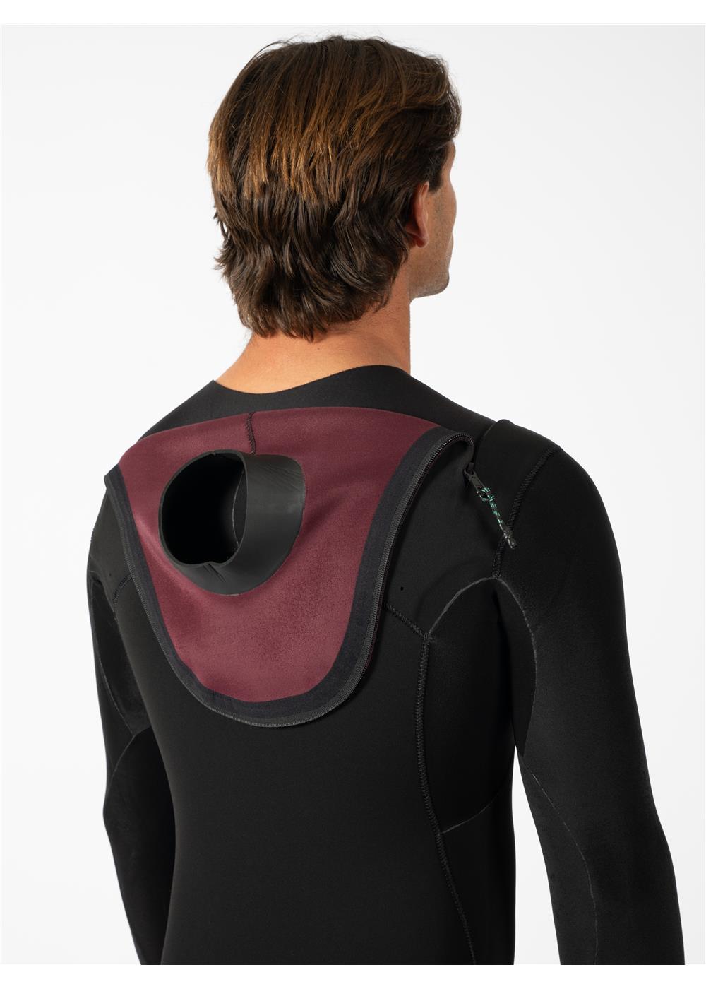 Vissla  New Seas 3-2 V-Zip Wetsuit, GRA