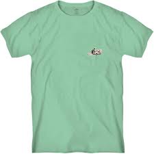 Lost Outline Tee shirt - mint