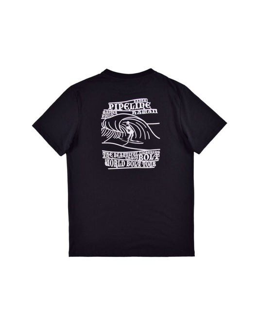 Lightning Bolt tour tee / moonless night