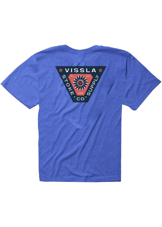 VIssla Insignia Boys Tee - royal heather