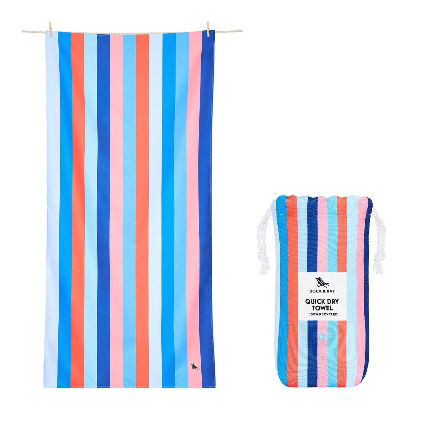 Quick Dry Beach Towel - XL Ocean Pavilion