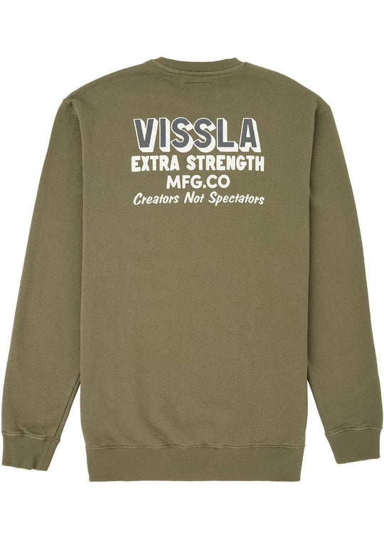 Vissla Extra Strength Eco Crew Fleece - Surplus