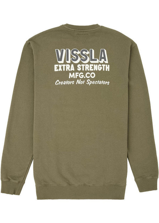 Vissla Extra Strength Eco Crew Fleece - Surplus