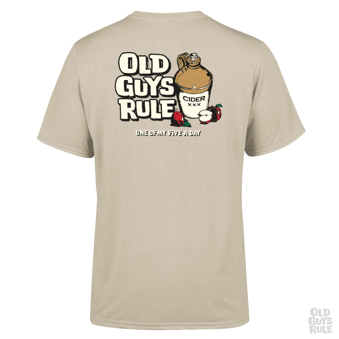 Old Guys Rule 'Five-A-Day III' T-shirt