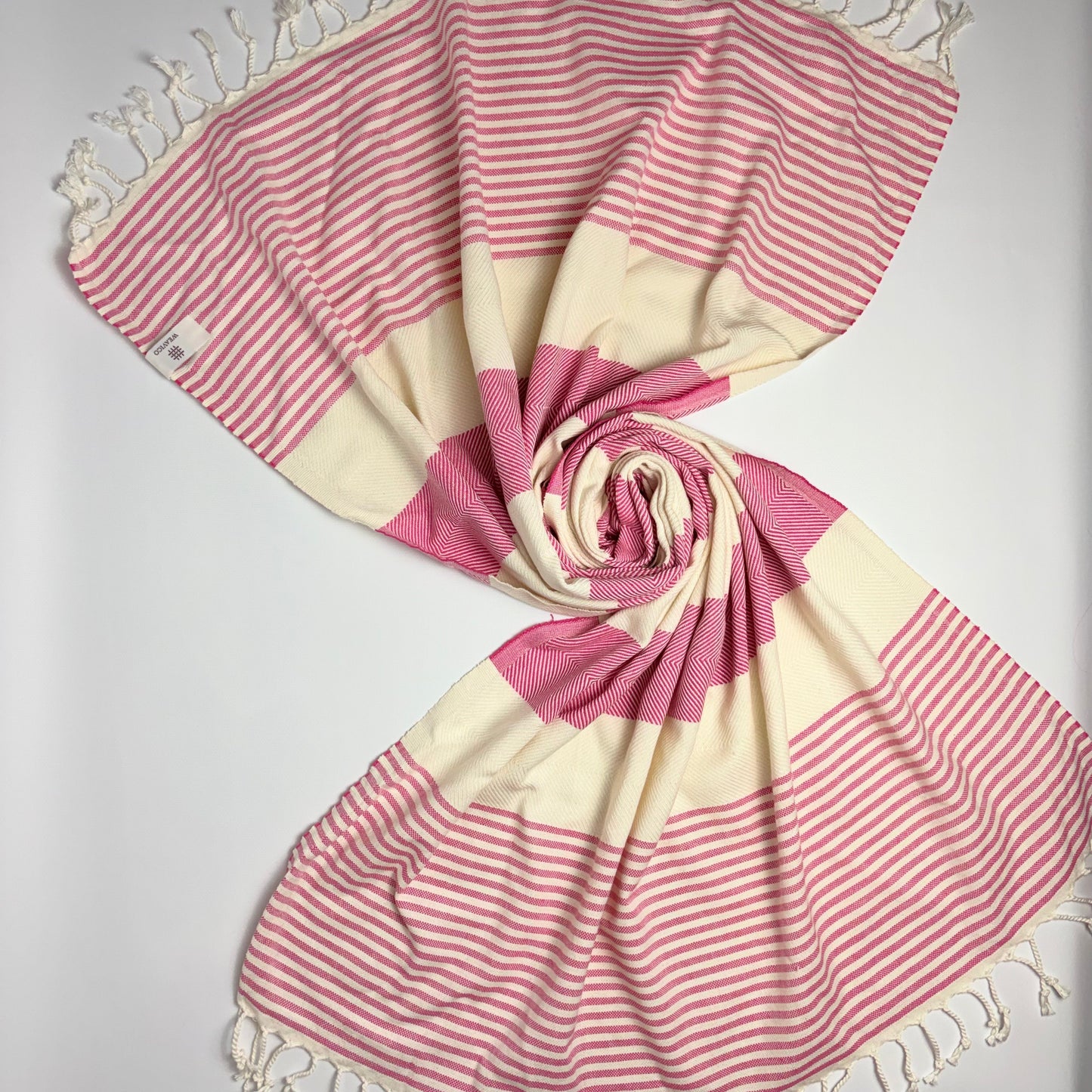 WeaviCo Stripe Turkish Towel – 100% Cotton