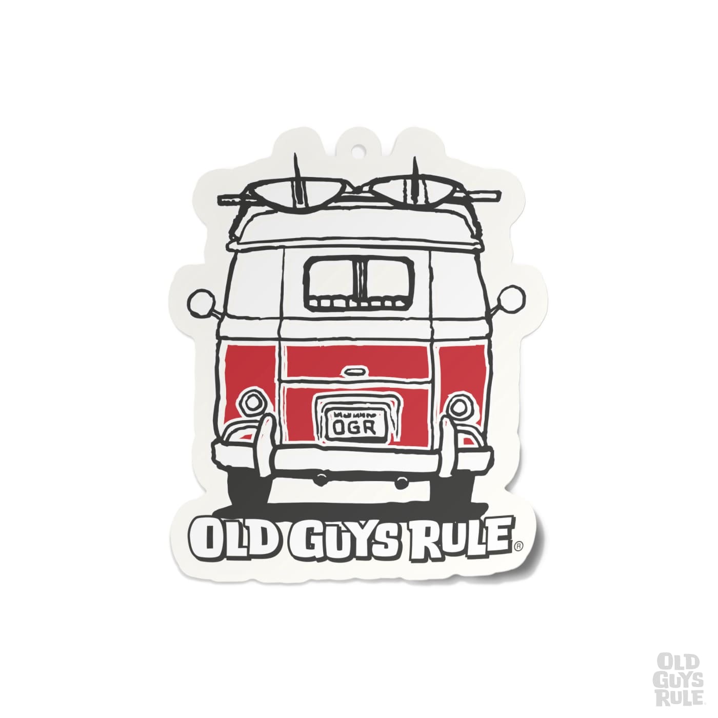 Old guys Rule 'Good Vibes' Air Freshener