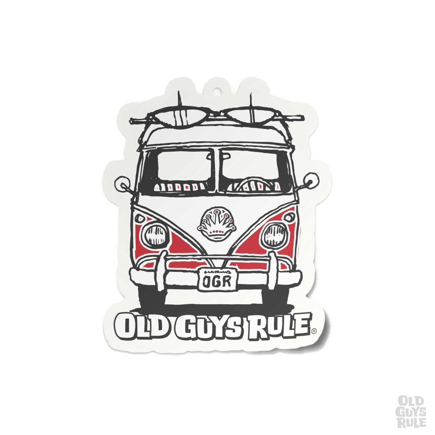 Old guys Rule 'Good Vibes' Air Freshener