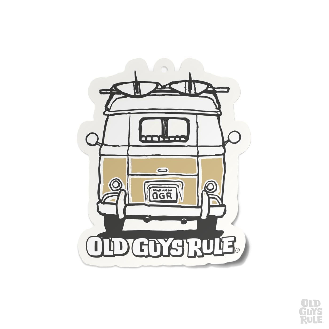 Old guys Rule 'Good Vibes' Air Freshener
