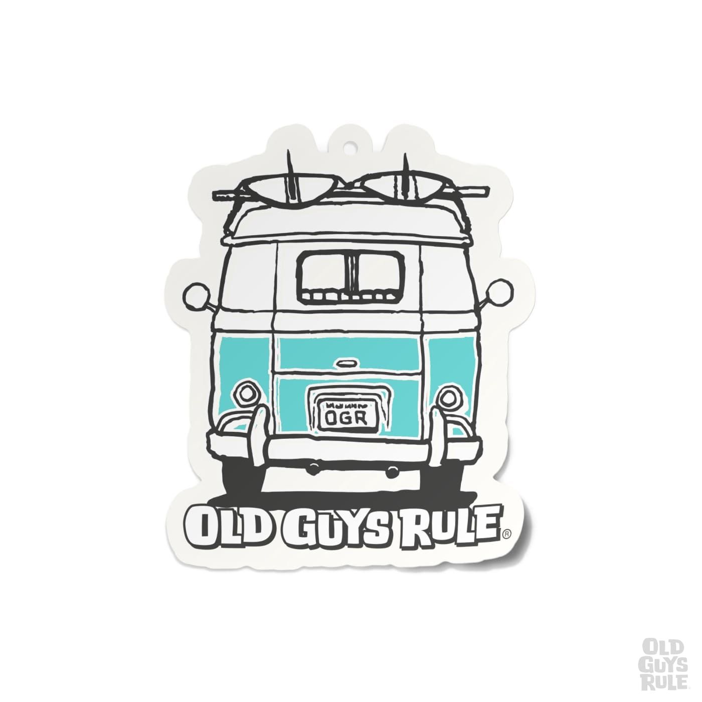 Old guys Rule 'Good Vibes' Air Freshener