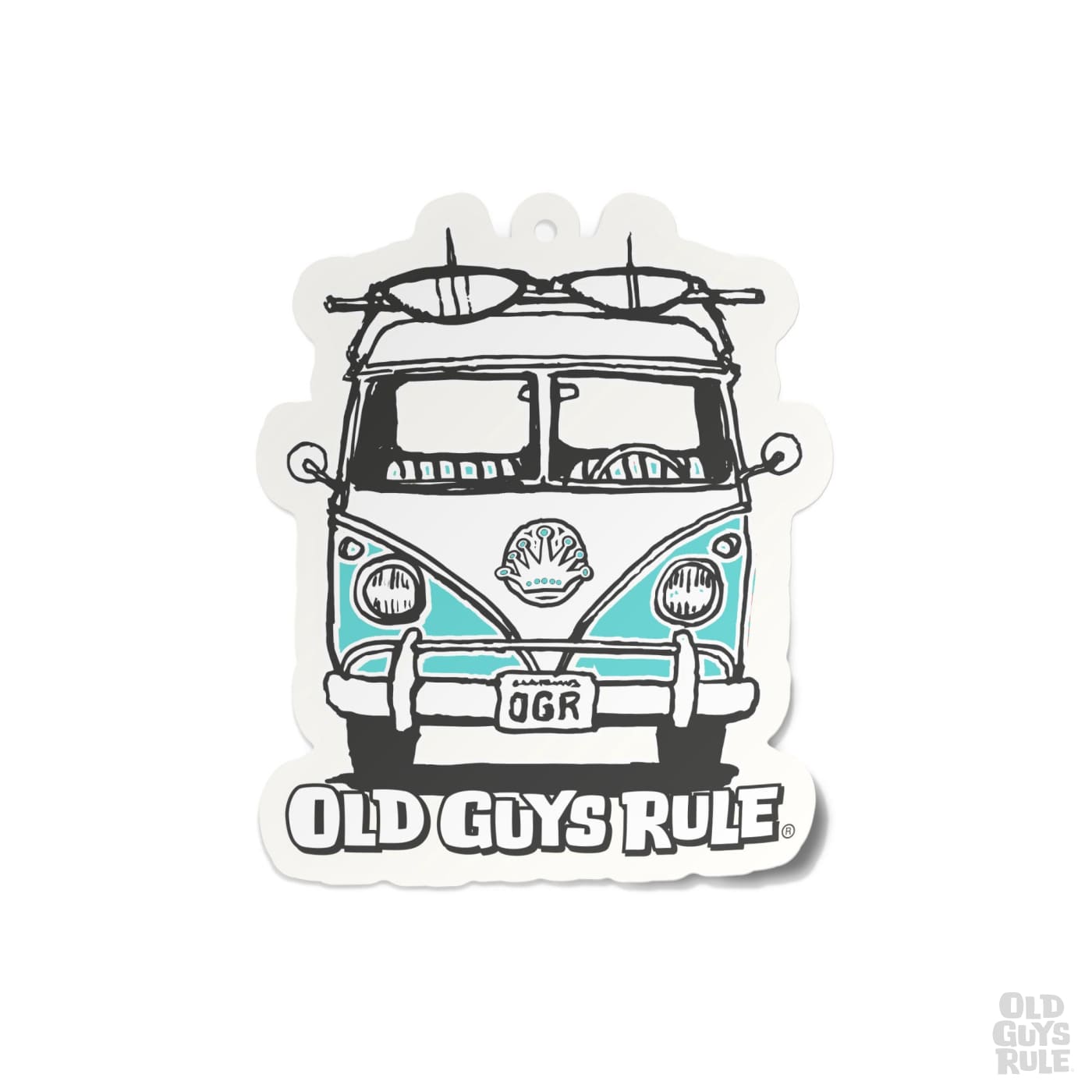 Old guys Rule 'Good Vibes' Air Freshener