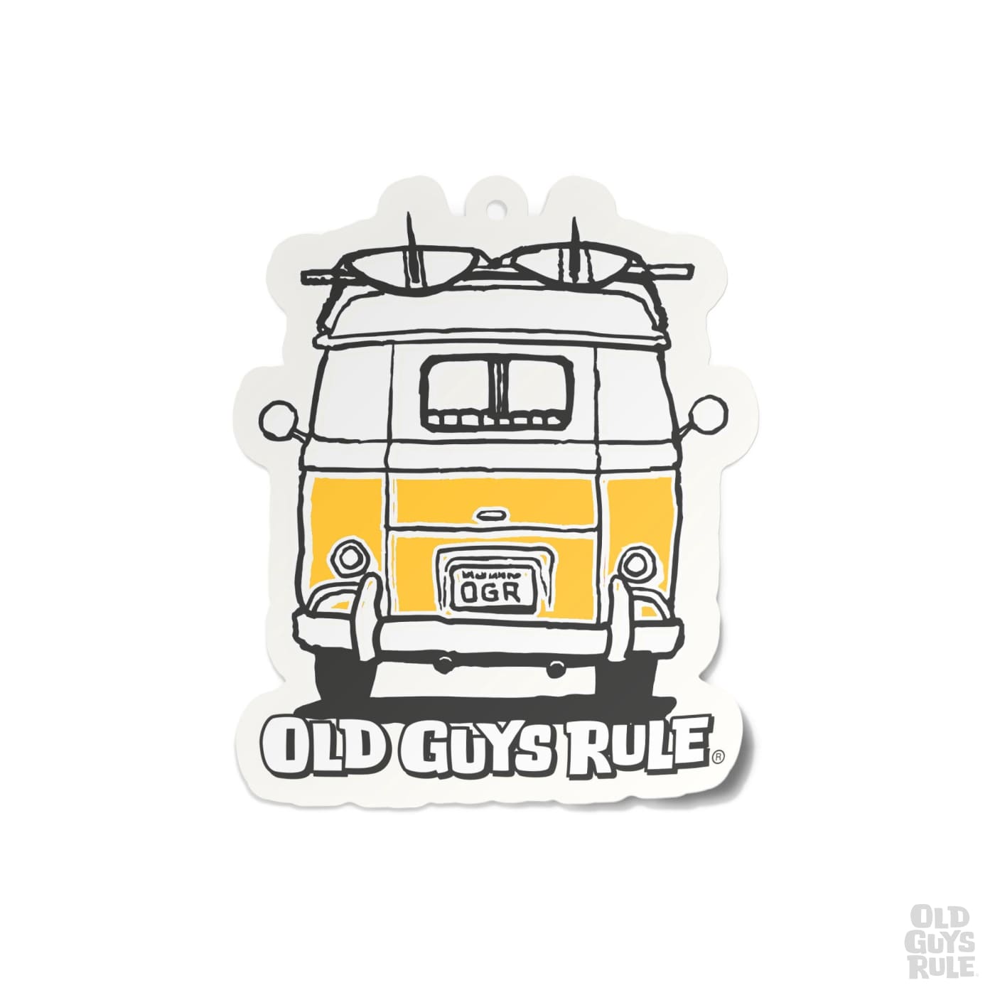 Old guys Rule 'Good Vibes' Air Freshener