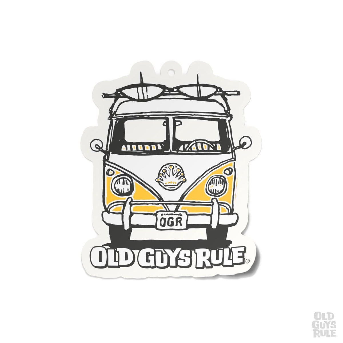 Old guys Rule 'Good Vibes' Air Freshener