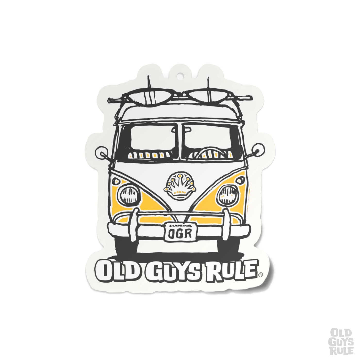 Old guys Rule 'Good Vibes' Air Freshener