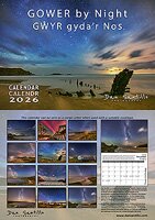 Dan Santillo Gower by Night 2026 Calendar