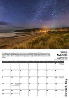 Dan Santillo Gower by Night 2026 Calendar