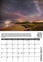 Dan Santillo Gower by Night 2026 Calendar