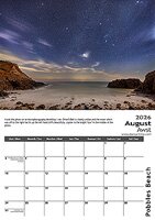 Dan Santillo Gower by Night 2026 Calendar