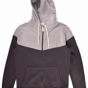 Lightning bolt Bosco zip hood