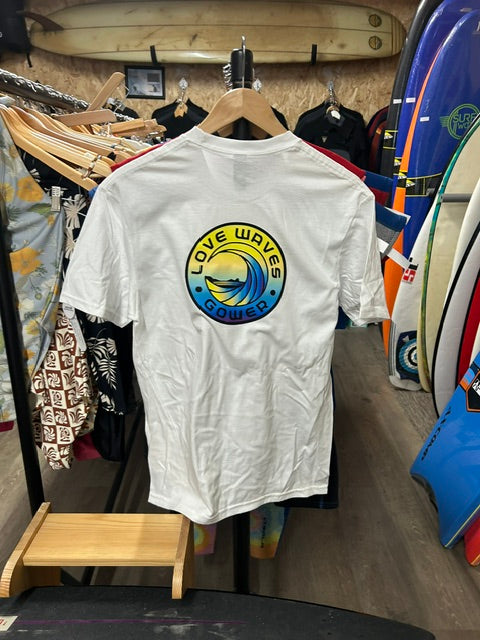 Love waves Fluro print tee shirt