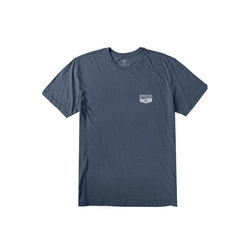 Vissla Wavy Heather Tee - Midnight Heather